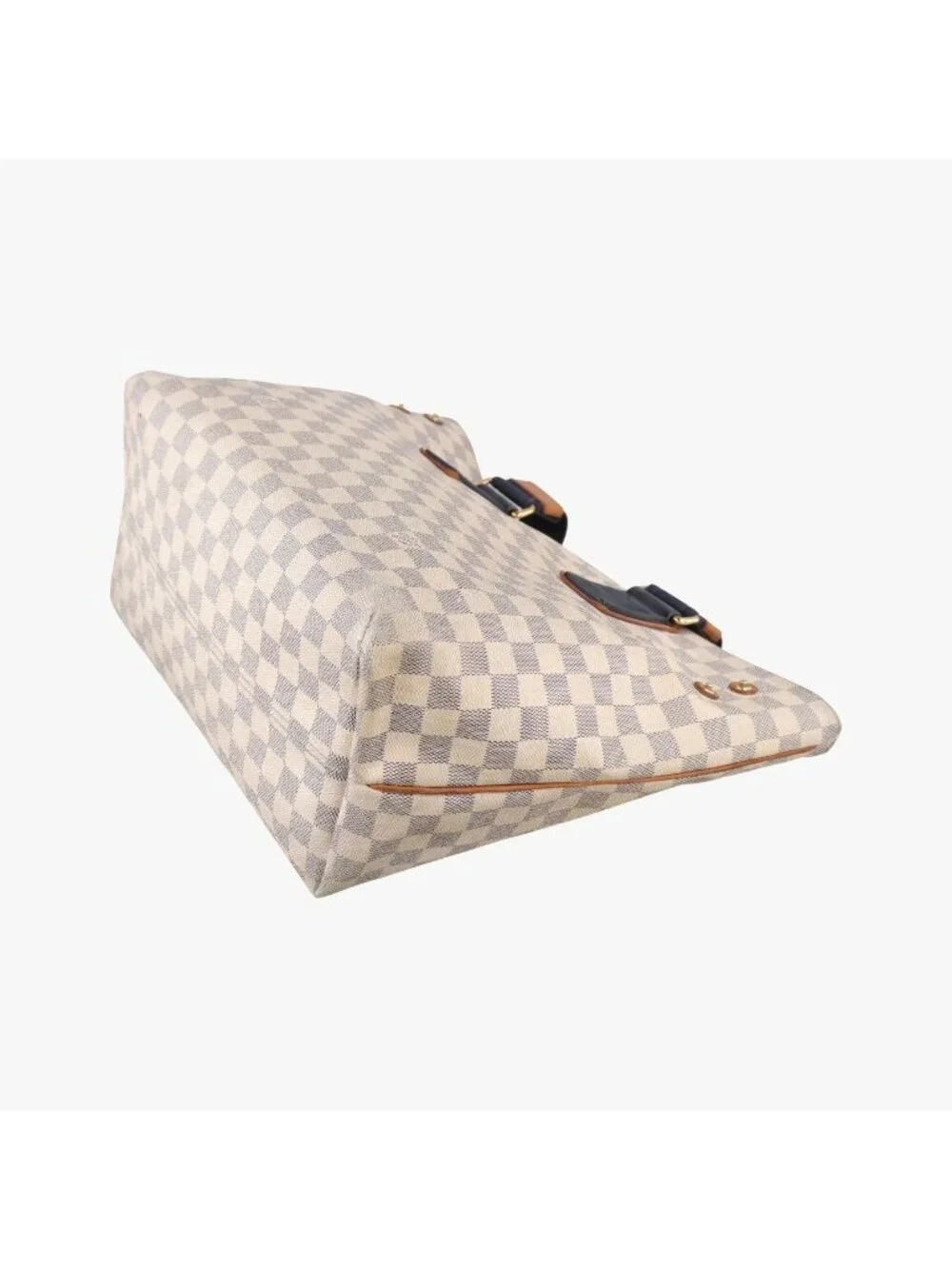 Louis Vuitton Plan Soleil Cava PM Azur Damier Canvas Handbag